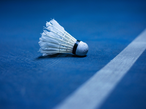 badminton-shuttlecock-on-court