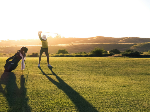 a-man-try-to-hit-the-golf-ball