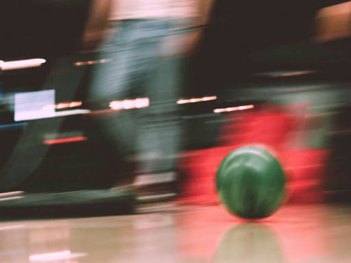 bowling-ball-is-rolling-on-the-ground