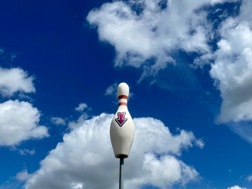 bowling-pin-with-the-sky-background