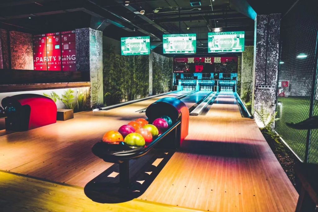 CHFUNTEK-string-pin-bowling-alley-in-4-lanes-in-Beijing