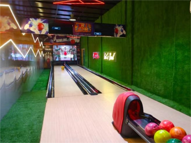 CHFUNTEK-string-pin-bowling-alley-with-led-light